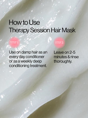 How to Use Eva NYC Therapy Session Hair Mask for damaged hair