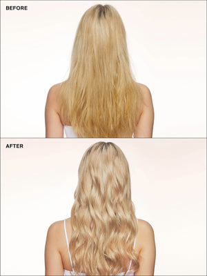 Eva NYC Tone it Down Blonde Conditioner Before + After