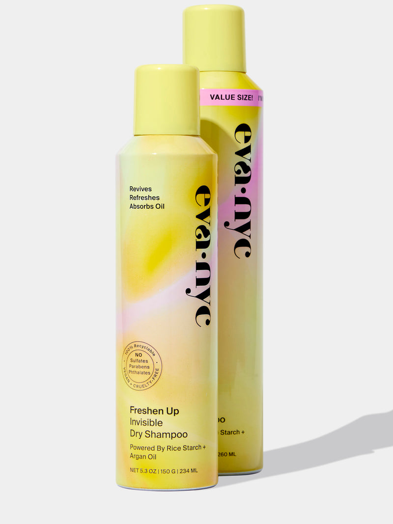 Freshen Up Invisible Dry Shampoo Revive, Refresh Eva NYC
