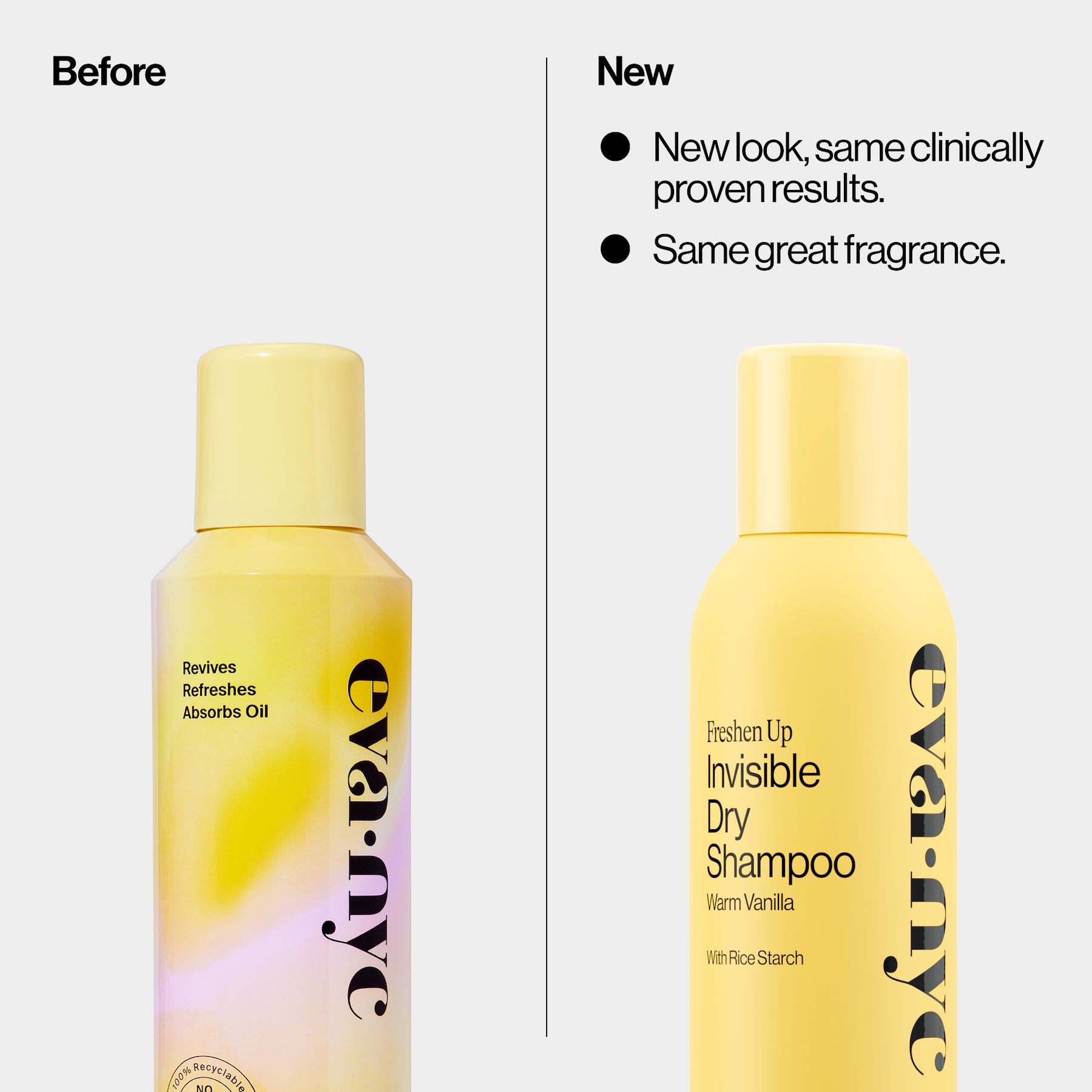 Eva NYC Freshen Up Invisible Dry Shampoo Warm Vanilla Scent