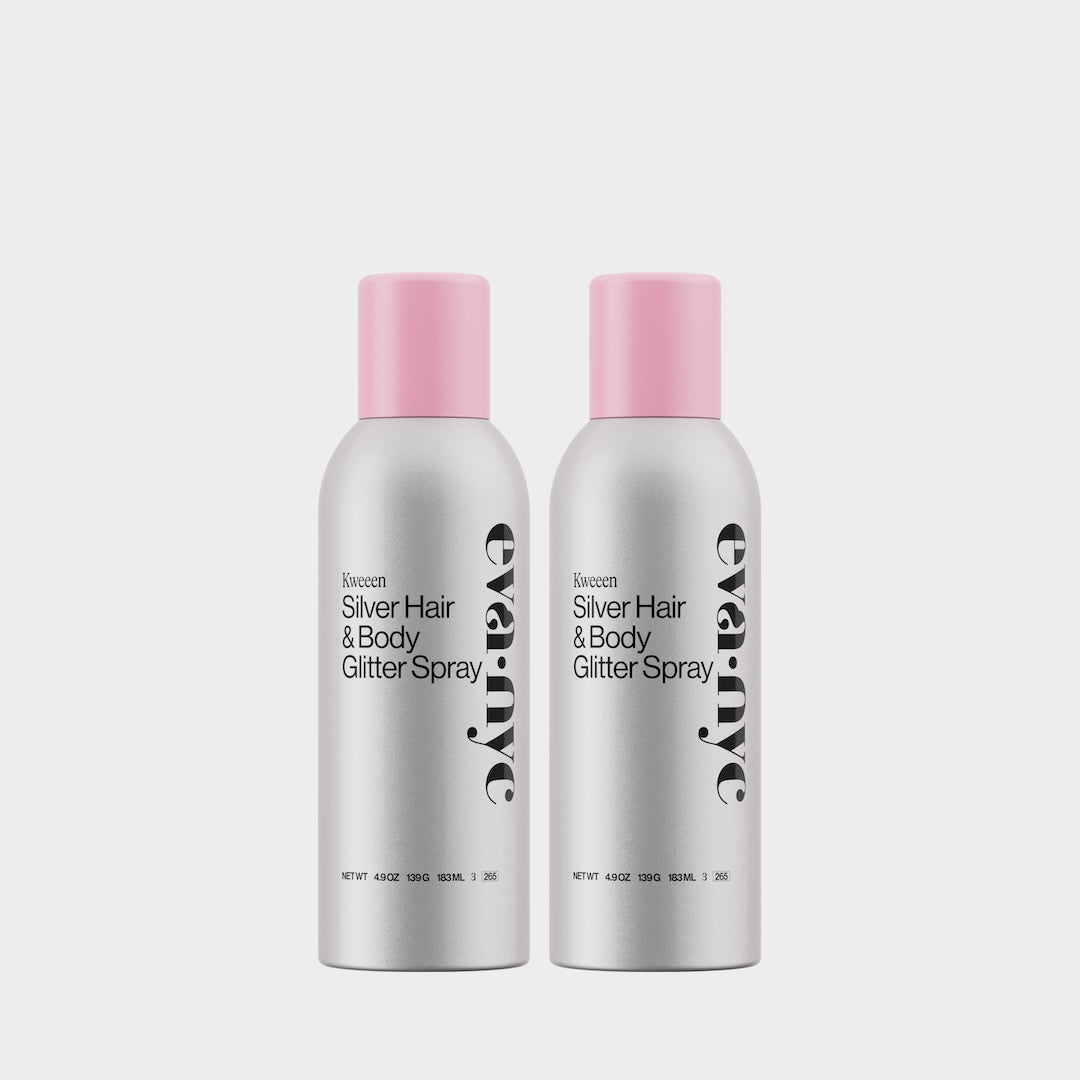 【希少】新政 天蛙Spark Clear Dry Eva NYC Kweeen Glitter Spray Duo