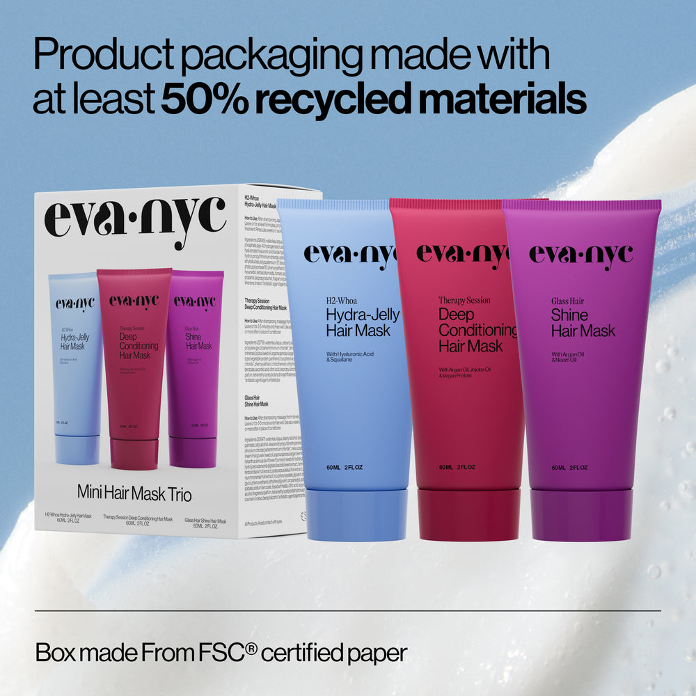 Mini Travel Size Hair Mask Trio – Eva NYC