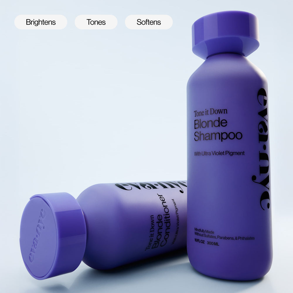 Tone It Down Blonde Shampoo and Conditioner Key Benefits