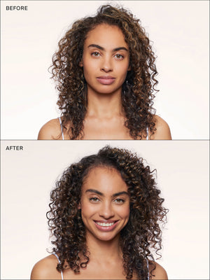 Eva NYC blue shampoo before and after