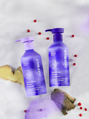 Eva NYC Tone It Down purple shampoo and conditioner ingredients