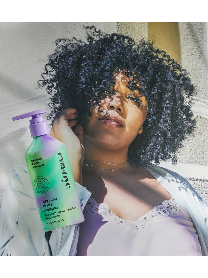 Lazy Jane Air Dry Shampoo Texturize, Tousle, Add Body Eva NYC
