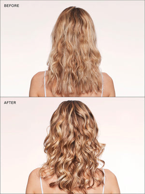 Before and After Results using Eva NYC Eva NYC Mane Magic 10-in-1 Prime + Perfect Duo